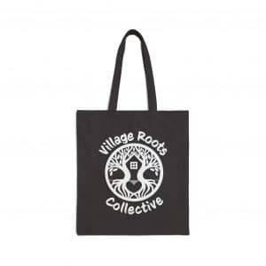 Cotton Canvas Tote Bag White VRC