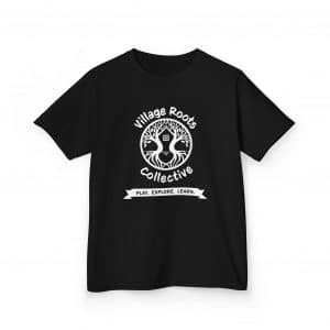 Village Roots Collective with Banner - Kids T-Shirt